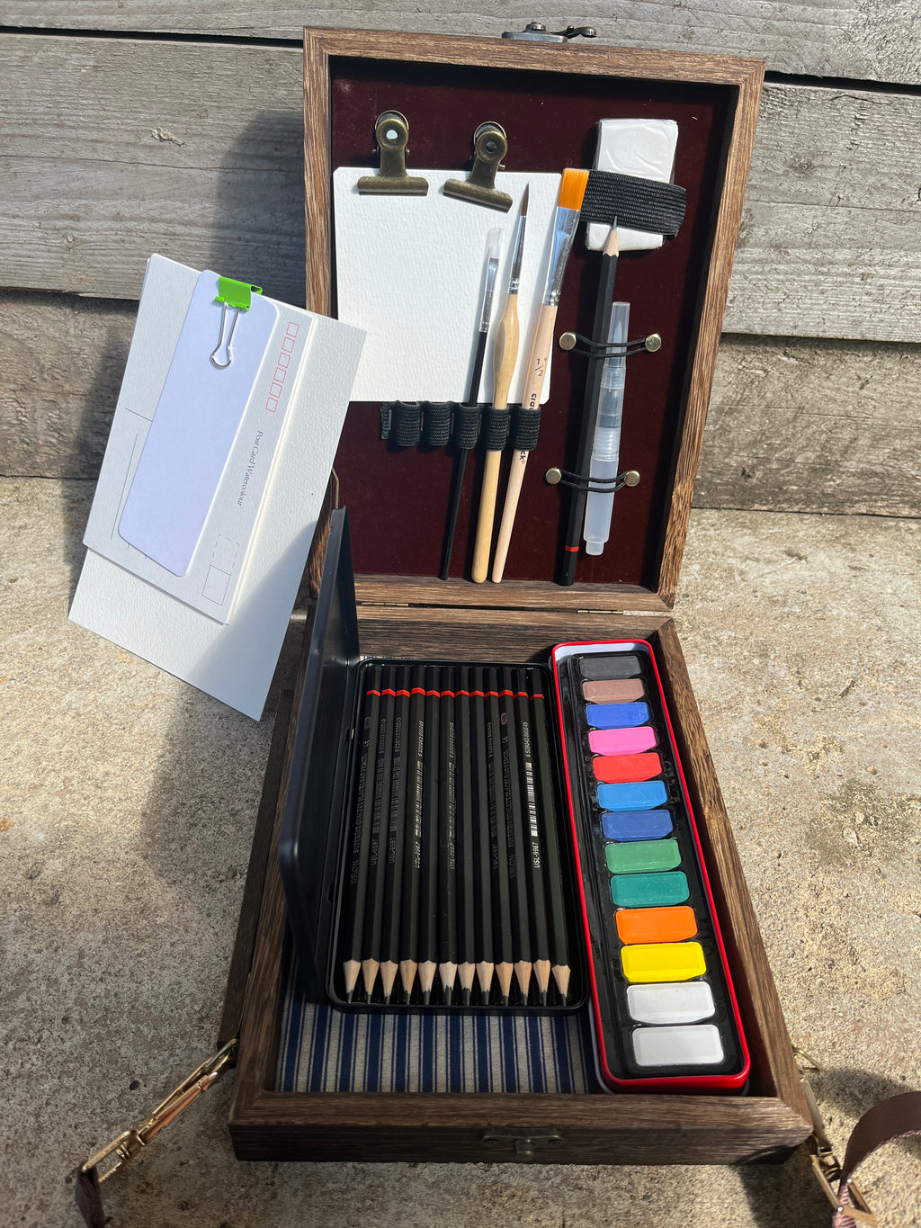 Travel Art Set, Watercolour & Sketch Anywhere image 6