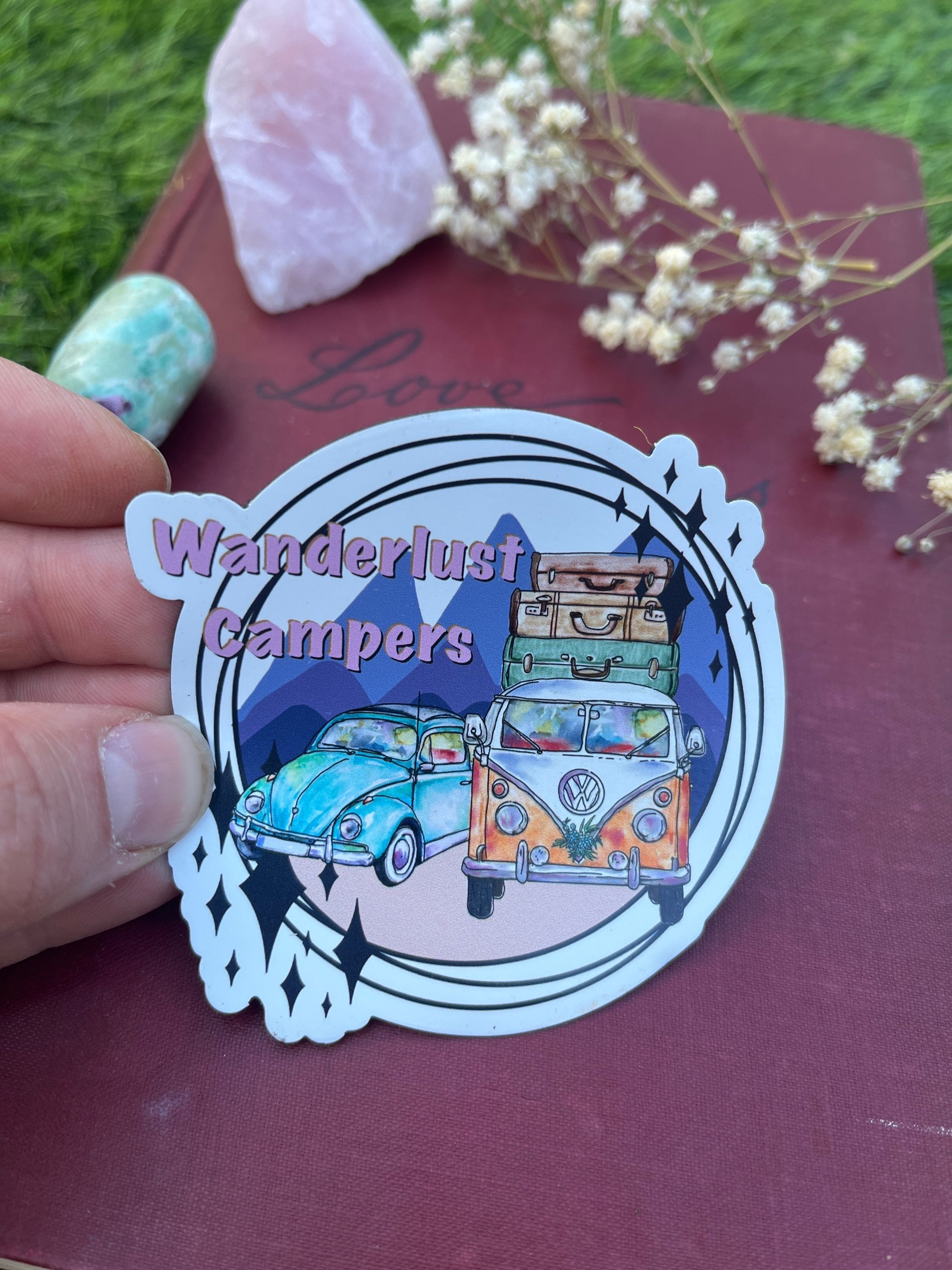 Wanderlust Campers Soft Print Magnet image 1