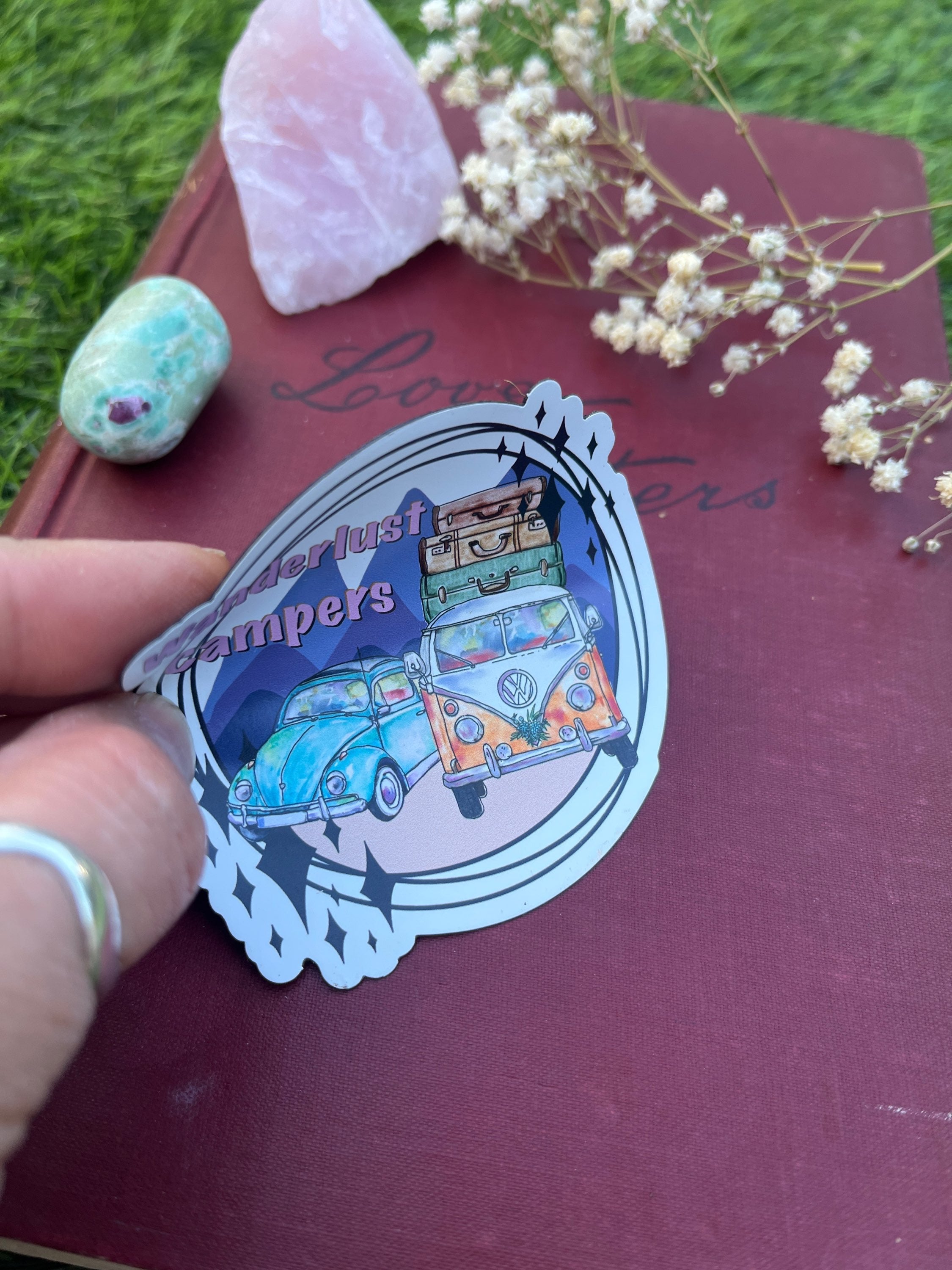 Wanderlust Campers Soft Print Magnet image 2