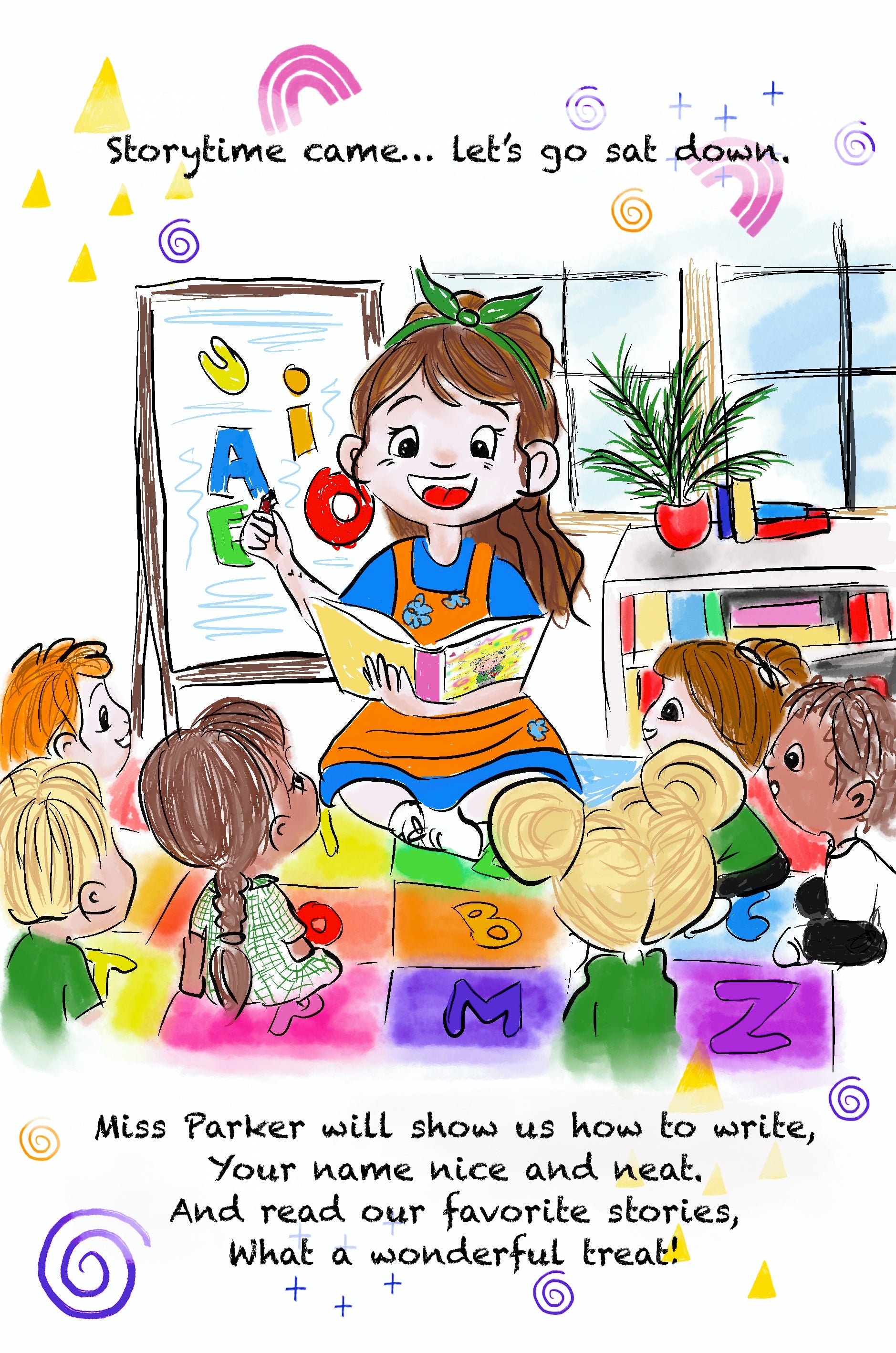An Amazing First Day Book For School Aged Children signed copy  image 5