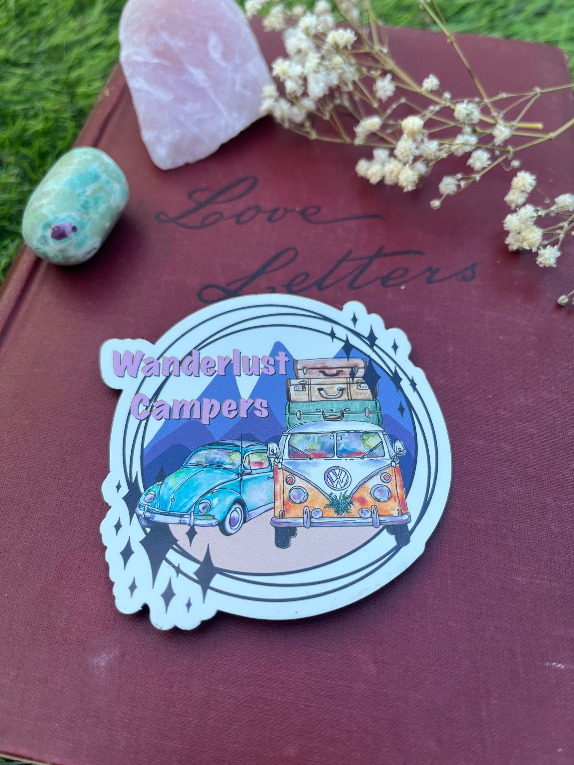 Wanderlust Campers Soft Print Magnet image 0