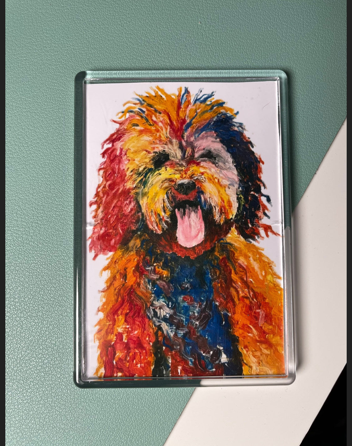 Cockapoo, Goldendoodle, Magnet Print image 3